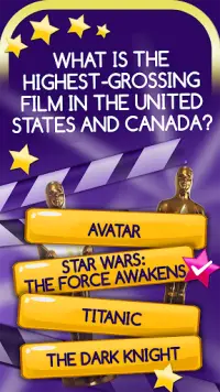 Movie Awards Questions And Answers Screen Shot 1