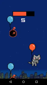 Balloon Cat Screen Shot 1