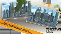StickMan Run: City Defence Screen Shot 12