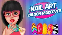 Nail Art Salon Makeover: Fashion Games Screen Shot 4