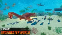 Sea Monster Dinosaur Game Screen Shot 1