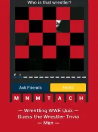Wrestling WWE Quiz — Guess Wrestler Trivia — Men Screen Shot 5