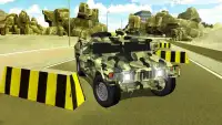 Militar, jipe, estacionamento, Screen Shot 0