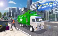 Garbage Truck Driver 2020 Games: Dump Truck Sim Screen Shot 3