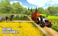 Farm Tractor Farming Sim 2018 Screen Shot 0