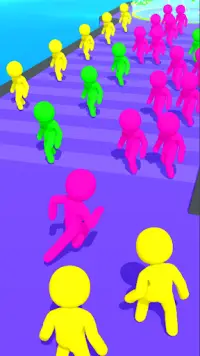 Crowd Switch - Color Run 3D Screen Shot 12