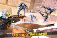 Robots Strike FPS Shooting Screen Shot 0