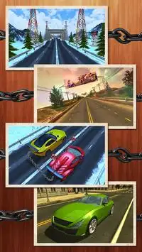 Chained Cars Vs Bollard Screen Shot 2