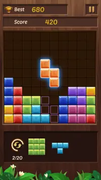 Block Puzzle: Jogo de quebra-cabeça grátis Screen Shot 0