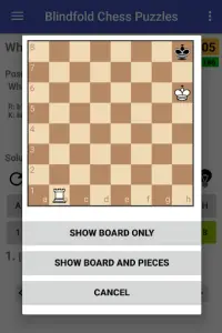 Blindfold Chess Puzzles Screen Shot 1