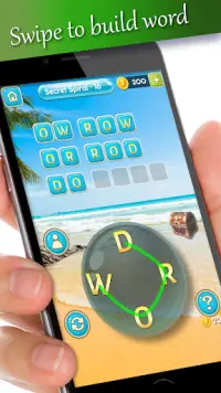 Sun Word: A word search and word guess game Screen Shot 1