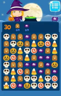 Dulces embrujados de Halloween Screen Shot 1