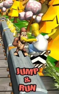 Journey of The Simps-On The Jungle Dash Screen Shot 4