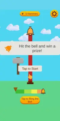 Hammer Stronk - Tap and Win Free Mobile Top-Up Screen Shot 5