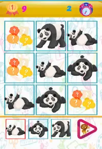 Kids Animals Sudoku Game Screen Shot 2