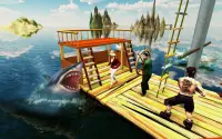 Angry Whale Shark Hunter -supervivencia Balsa Screen Shot 2