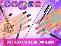 Henna's Nail Beauty SPA Salon - Games for Girls Screen Shot 5