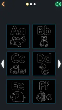 Çocuklar için alfabe oyunu ABC Screen Shot 3