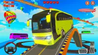 Impossible Bus Stunt Driving-Mega Ramps Stunts 3D Screen Shot 1