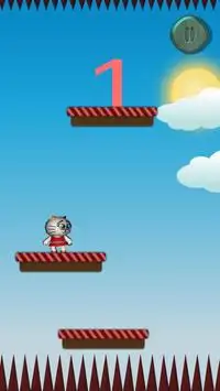 Cute Kitty Cat Jump Adventure Screen Shot 0