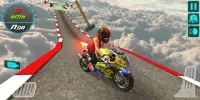 Crazy Bike Stunt 3D, trilhas impossíveis do céu Screen Shot 2