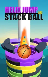 Helix stack Ball jump 3d: Drop The Helix Ball Game Screen Shot 4