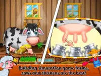 Vee boerderij tycoon - kinderen boerderij spellen Screen Shot 0
