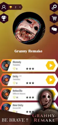 Granny Remake game - Tiles Hop Screen Shot 0