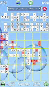 Jigsaw Crossword Screen Shot 4