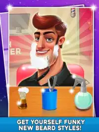 Barber Shop Beard Styles Hair Salon Games Screen Shot 9