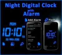 Night Digital Clock With Alarm Screen Shot 9