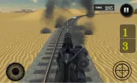 Gunship Bullet Train: Hürden Screen Shot 0