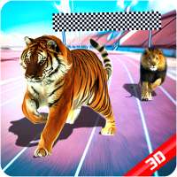 Дикие животные Racing 3D