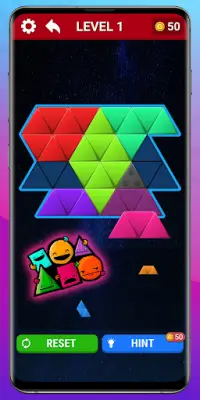 Hexa-Puzzle: Form-Puzzle Screen Shot 3