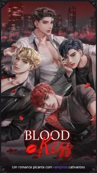 Blood Kiss: romance de vampiro Screen Shot 2