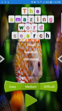 The amazing word search game by benpire studios Screen Shot 2