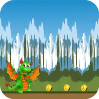 Dragon Cartoon Games To Land Screen Shot 0