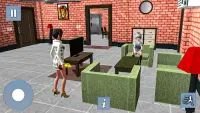 Anime Games: Office Girl Sim Screen Shot 6