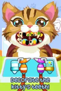 Kitty at the Dentist Girl Game Screen Shot 4