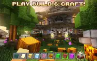 Pixel miner world design: block craft & building Screen Shot 0