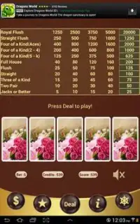 Bonus Poker (8/5) Screen Shot 8