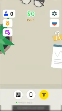 Phone Baron: Business Phone Clicker Game Screen Shot 0