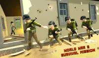 यूएस सेना की WW2 युद्धभूमि विश्व युद्ध के खेल कॉल Screen Shot 5