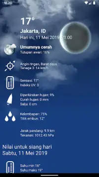 Cuaca Indonesia XL PRO Screen Shot 2