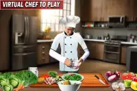 الشيف الظاهري الطبخ مطعم 3D Screen Shot 13