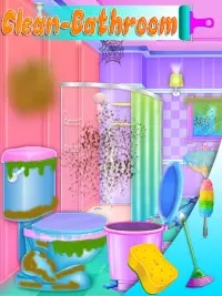Home Cleaning and Decoration in My Town: Help Her Screen Shot 6
