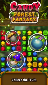 Candy forest fantasy : Match 3 Puzzle Screen Shot 3