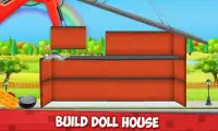 jogos de princess doll house builder para meninas Screen Shot 4