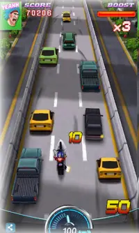 Moto racing -  Traffic race 3D Screen Shot 0