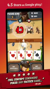 Poker Showdown: Wild West Tactics Screen Shot 7
